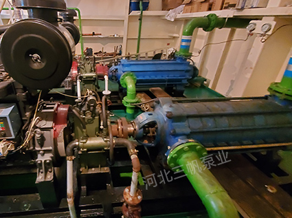 蕪湖船廠D型臥式柴油機(jī)抽水泵